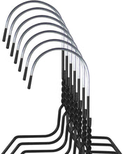 Load image into Gallery viewer, Galvanized 13-16" Black Shirt Hangers,450/cs