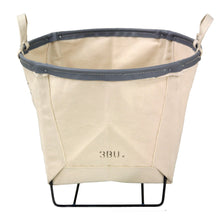 Load image into Gallery viewer, Canvas Round Carry Basket - 3 Bu
